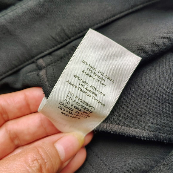 Wilfred free by Aritzia women's allwaze Exposed Front Zip high-rise pants sz 6. - Picture 16 of 17